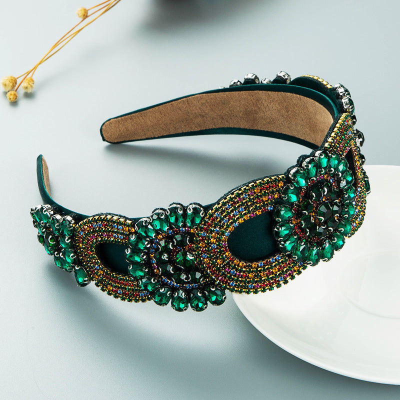 Baroque Retro Broadside Headband
