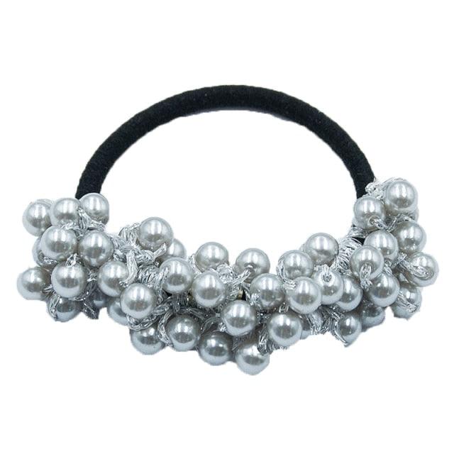 Women’s Big Pearl Hair Ties Korean Style Scrunchies Accessories