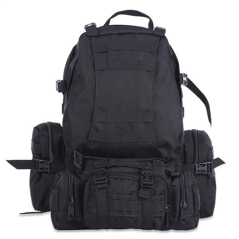 50L Molle Military Tactical Backpack Waterproof Outdoor Camping Rucksack