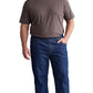 Men's Pull-On Denim and Twill Pants — Elastic Waist Easy Fit