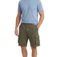 Men’s Fleece Cargo Shorts Elastic Waist Multi Pocket Sweatshorts