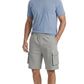 Men’s Fleece Cargo Shorts Elastic Waist Multi Pocket Sweatshorts