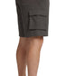 Men’s Fleece Cargo Shorts Elastic Waist Multi Pocket Sweatshorts