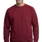 Men's 3-Pocket Fleece Sweatshirt with Raglan Seams