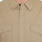Men's Western Snap Button Shirt — Denim and Twill with Stitched Yoke