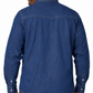 Men's Western Snap Button Shirt — Denim and Twill with Stitched Yoke