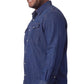 Men's Western Snap Button Shirt — Denim and Twill with Stitched Yoke