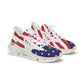 Men’s USA Flag Mesh Running Sneakers Sporty Casual Shoes