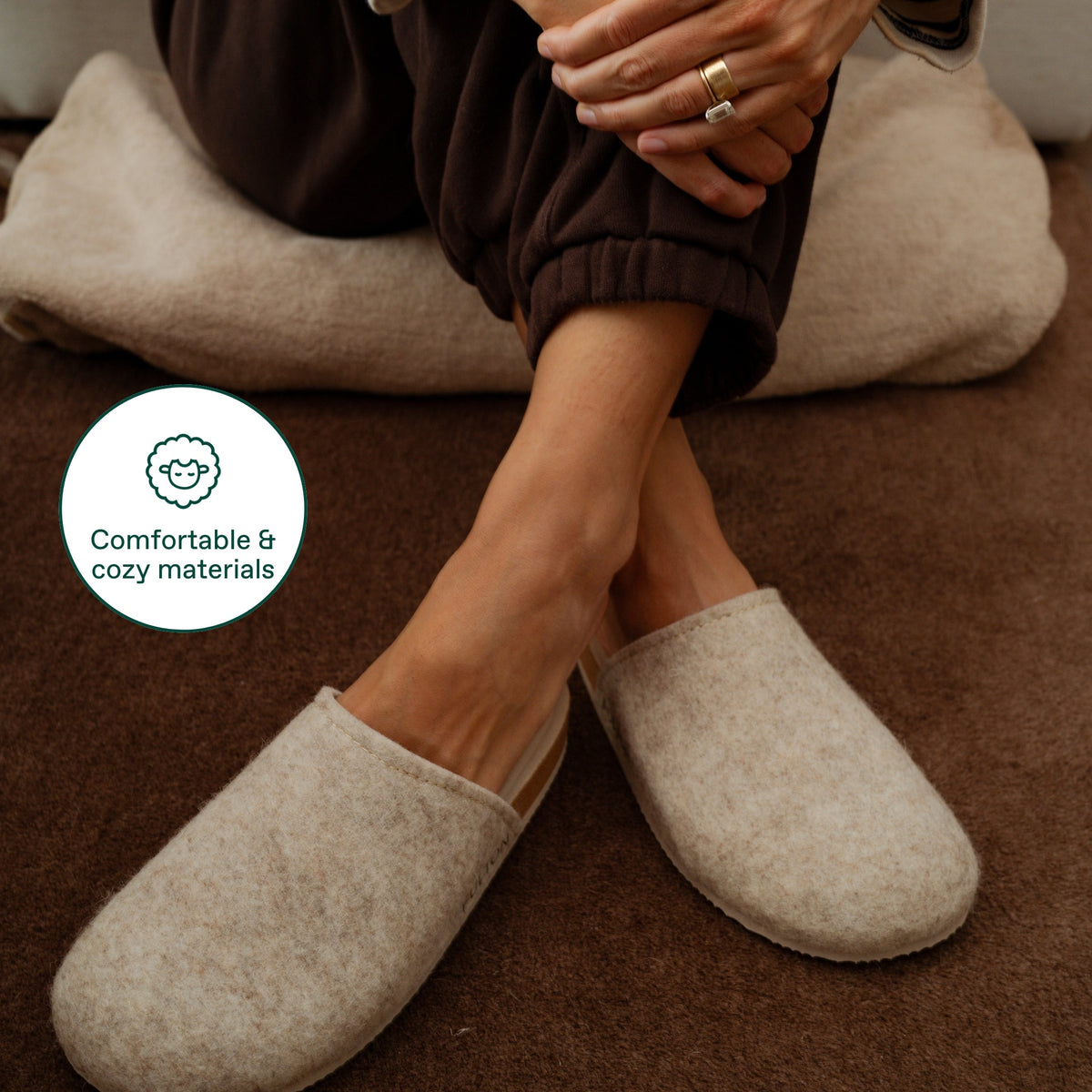 The House Shoe Comfortable Indoor Casual Slip On Footwear