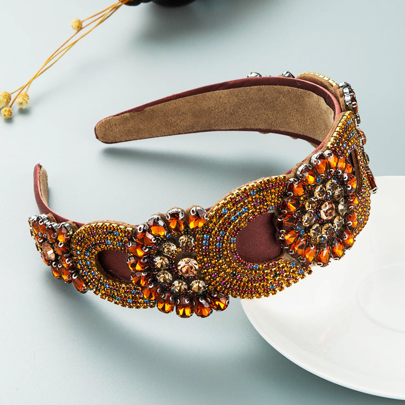 Baroque Retro Broadside Headband