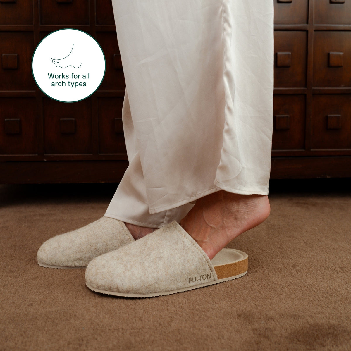 The House Shoe Comfortable Indoor Casual Slip On Footwear