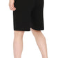 Men's 100% Cotton Knit Shorts — Elastic Waist with Inner Drawstring