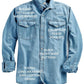 Men's Western Snap Button Shirt — Denim and Twill with Stitched Yoke