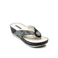 Women’s Dafni Black Wedge Sandals Stylish Comfortable Summer Footwear