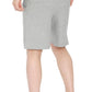 Men's 100% Cotton Knit Shorts — Elastic Waist with Inner Drawstring