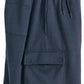 Men’s Fleece Cargo Shorts Elastic Waist Multi Pocket Sweatshorts