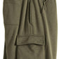 Men’s Fleece Cargo Shorts Elastic Waist Multi Pocket Sweatshorts