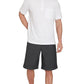 Men’s Pull On Stretch Denim Twill Shorts Elastic Waist