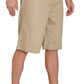 Men’s Pull On Stretch Denim Twill Shorts Elastic Waist