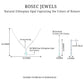 Natural Ethiopian Opal and Moissanite Teardrop Jewelry Set