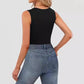 Women’s Square Neck Sleeveless Slim Fit Casual Fashion Tank