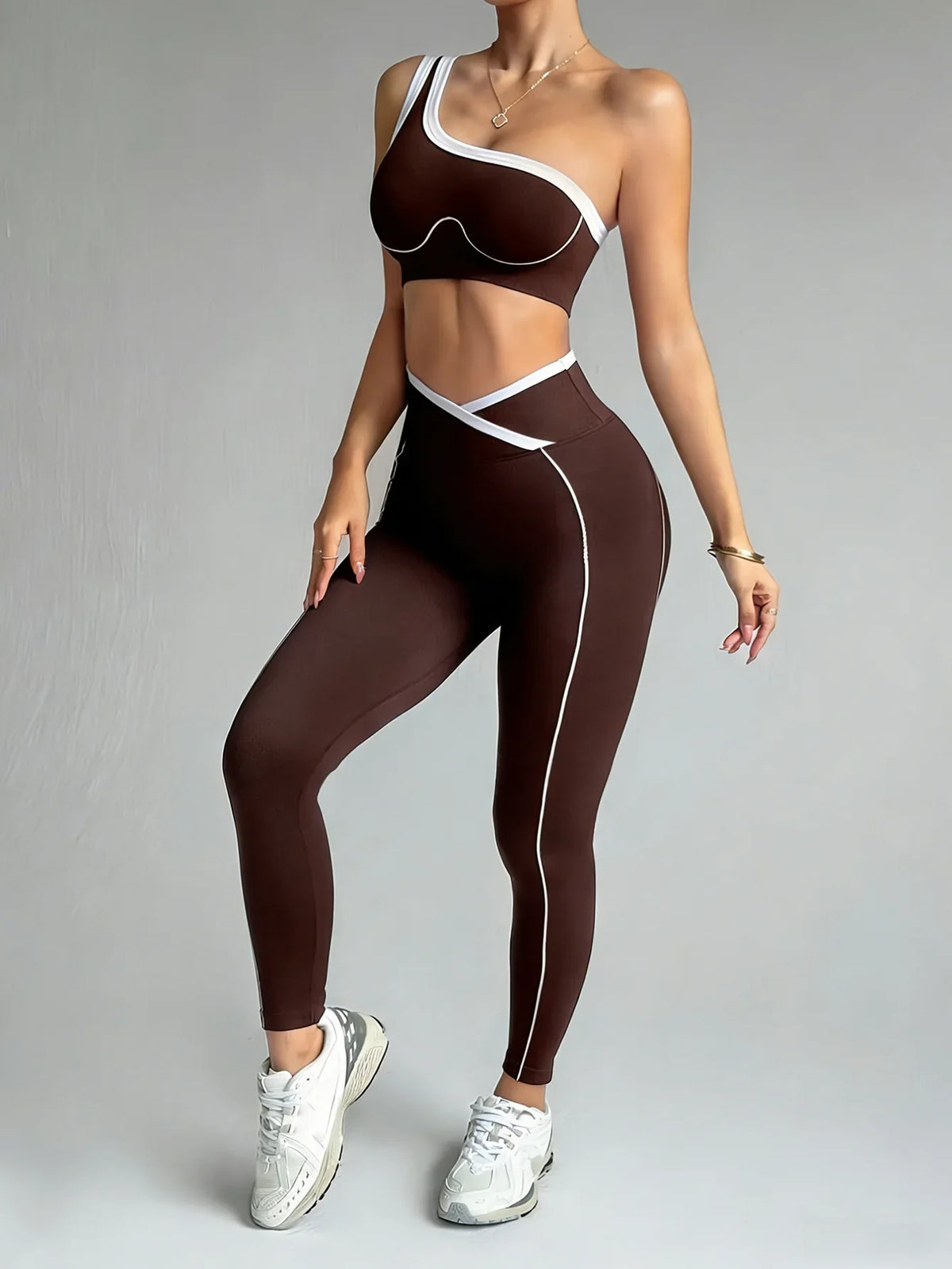 Women’s 2 Piece Seamless Yoga Set High Waist Leggings