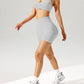 Women’s 2 Piece Seamless Sports Bra Shorts Workout Set