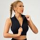 Women’s Seamless Sleeveless Sporty Tank Top for Gym Yoga