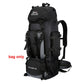 90L Waterproof Hiking Backpack Large Capacity Trekking Travel Rucksack