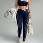 Women’s 2 Piece Seamless Yoga Set High Waist Leggings