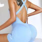 Women’s Seamless Bodysuit Gym Jumpsuit Yoga Fitness Sports Romper