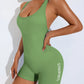 Women’s Seamless Bodysuit Gym Jumpsuit Yoga Fitness Sports Romper