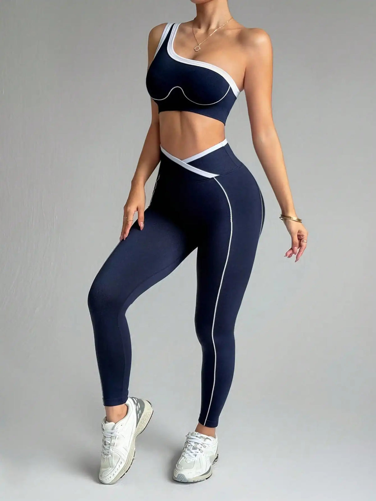 Women’s 2 Piece Seamless Yoga Set High Waist Leggings