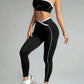 Women’s 2 Piece Seamless Yoga Set High Waist Leggings