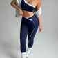 Women’s 2 Piece Seamless Yoga Set High Waist Leggings