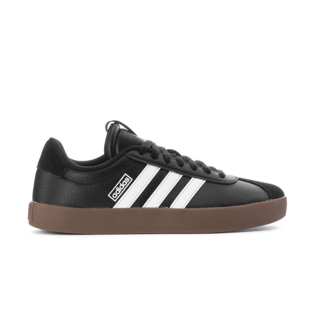 adidas Women’s VL Court 3.0 Black White Gum Sneakers