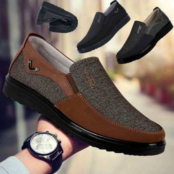 Antiskid Slip On Loafer Shoes Comfortable Casual Everyday Footwear