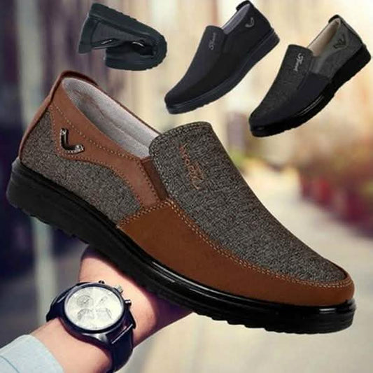 Antiskid Slip On Loafer Shoes Comfortable Casual Everyday Footwear