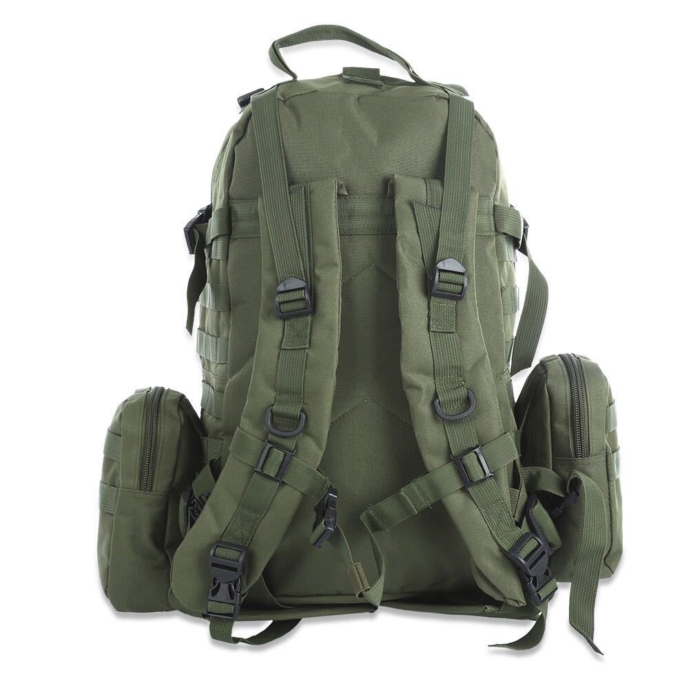 50L Molle Military Tactical Backpack Waterproof Outdoor Camping Rucksack