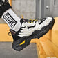 Men’s Chunky Platform Sneakers Height Increasing Casual Slip On Shoes