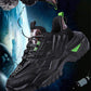 Men’s Chunky Platform Sneakers Height Increasing Casual Slip On Shoes
