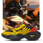 Men’s Chunky Platform Sneakers Height Increasing Casual Slip On Shoes