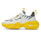 Men’s Chunky Platform Sneakers Height Increasing Casual Slip On Shoes