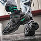 Men’s Chunky Platform Sneakers Height Increasing Casual Slip On Shoes