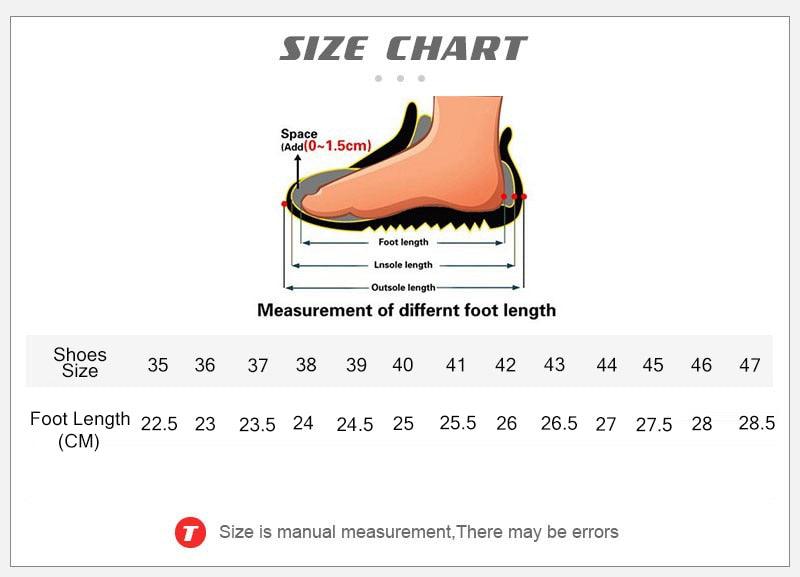 Men’s Chunky Platform Sneakers Height Increasing Casual Slip On Shoes
