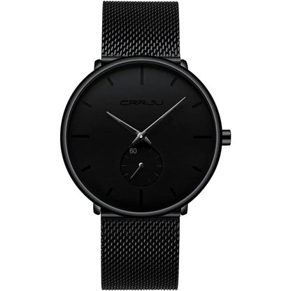 Men’s Ultra-Thin Minimalist Waterproof Wristwatch
