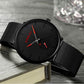 Men’s Ultra-Thin Minimalist Waterproof Wristwatch