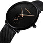 Men’s Ultra-Thin Minimalist Waterproof Wristwatch