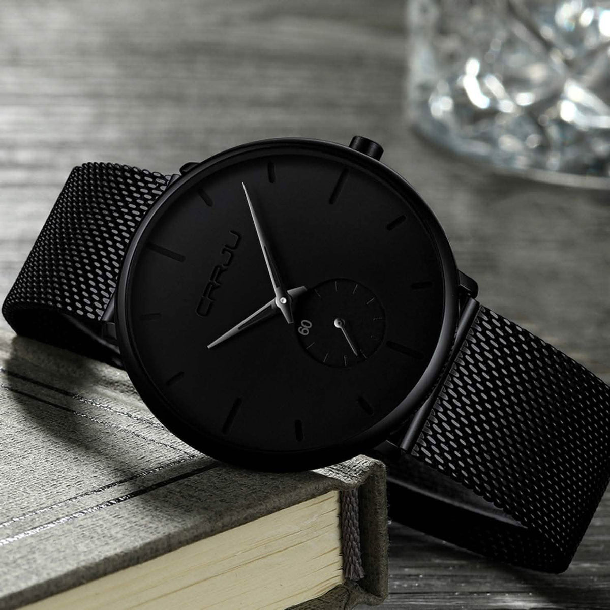 Men’s Ultra-Thin Minimalist Waterproof Wristwatch