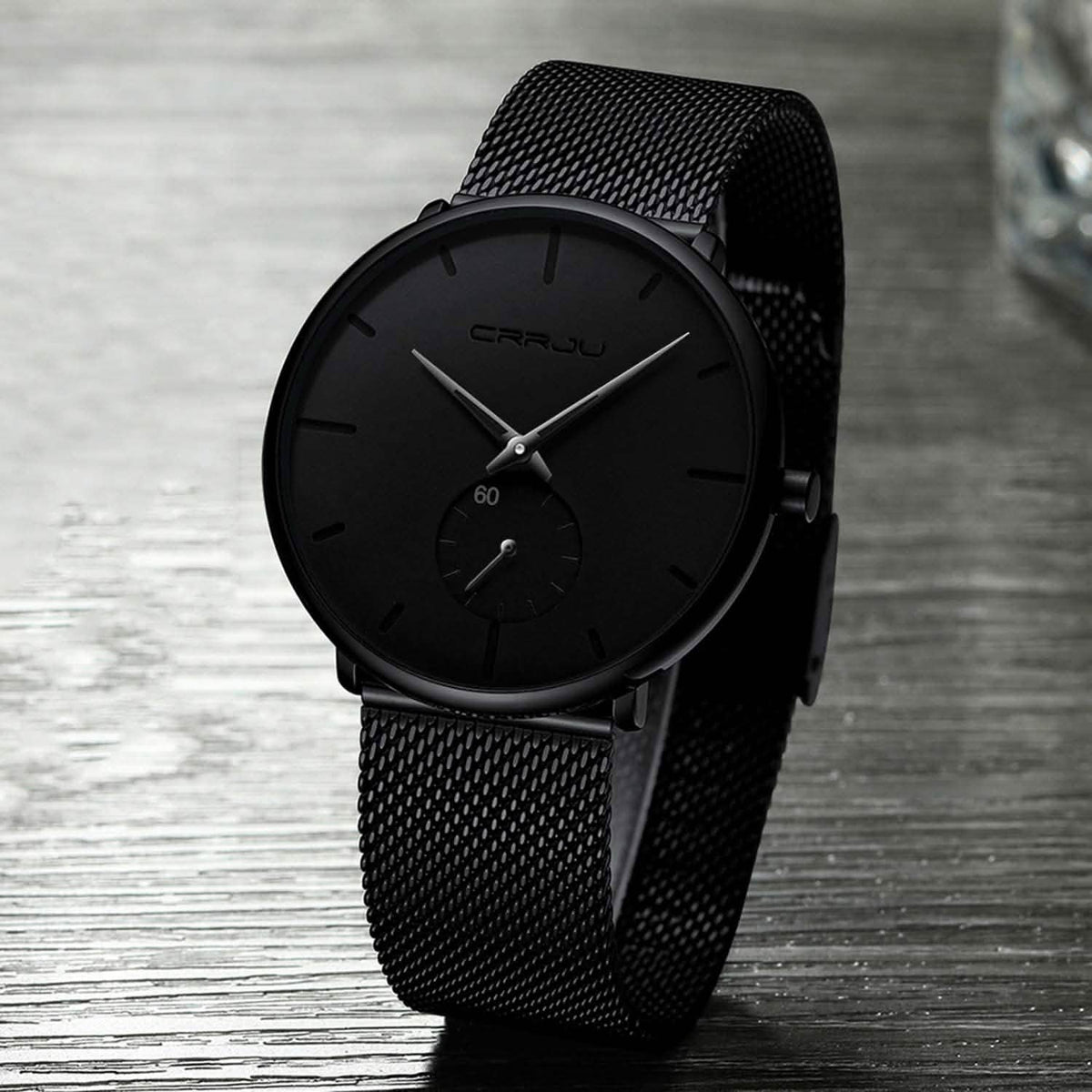 Men’s Ultra-Thin Minimalist Waterproof Wristwatch